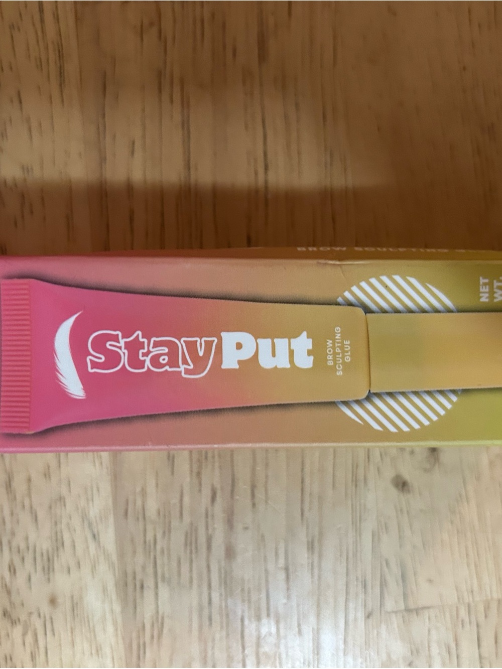 Brow Sculpting Glue – Pink/Gold